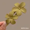 Elegante pasador de pelo floral, nuevo estilo 2026, en una hermosa paleta de colores, perfecto para crear peinados recogidos, un accesorio para el cabello simple y chic para otoño e invierno, con un diseño de pinza de pato delicado y lujoso