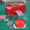 EASTOMMY soporte redondo para cuatro personas para cartas de juego soporte para cartas fácil de tomar cartas disco rojo clip fácil soporte para cartas