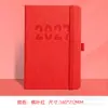 Libro de Horario de Comercio Exterior Transfronterizo 2027 con Rayas Verticales y Correa, Libro de Plan de Registro de Autodisciplina para Gestión del Tiempo de 365 Días Venta al por Mayor