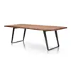 Suporte de Metal de Aço Sólido para Perna de Mesa Suporte para Perna de Mesa de Conferência Perna de Mesa de Ilha Suporte Simples para Perna de Mesa de Computador
