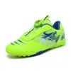 Zapatos de Fútbol para Niños Nuevos con Hebilla Giratoria Estudiante Niños Deportes Tf Tachuelas Rotas Suelo Artificial Antideslizantes Zapatos de Entrenamiento para Mujeres