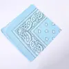 Fornecimento Transfronteiriço de Lenços de Cabeça e Lenços Quadrados com Estampa Paisley de Flor de Castanha em Poliéster para Ciclismo ao Ar Livre, Hip-Hop e Dança de Rua, Disponíveis para Atacado