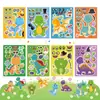 27 Nuevos Pegatinas de Rompecabezas Cambia-Cara de Planeta Espacial del Universo de Dibujos Animados Transfronterizos Pegatinas para Maleta Computadora Patineta
