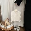 Bebé Coreano Top Floral Elegante Primavera 2025 Nueva Llegada Niña Dulce Niños Cuello de Muñeca Ropa Combinable