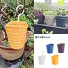Vaso de Flores de Parede, Vaso Suspenso de Orquídea Phalaenopsis, Cesta Suspensa Respirável, Cesta Suspensa para Orquídeas, Cesta Suspensa para Plantas Pequenas em Vasos, Vaso de Flores