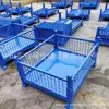 Caixas de Armazenamento de Metal, Podem Ser Combinadas e Montadas, Móveis e Dobráveis, Caixas de Carga de Metal Modulares