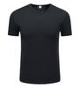 Camiseta de moda infantil de cuello redondo de secado rápido de ojo de cerradura de 130 gramos, camiseta publicitaria con LOGO estampado, fabricantes mayoristas 1
