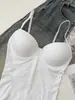Body Moldeador Europeo y Americano Transfronterizo para Mujer, Control de Abdomen Postparto y Reducción de Cintura, Elegante Camisola Capa Base de Lencería