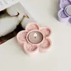 Zongbo Silicona DIY Pegamento Resina Yeso Flor Mariposa Corazón Tallado Vela Portavelas Base Molde de Silicona