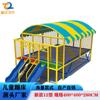 Trampolim Infantil Outdoor Não Motorizado Equipamento de Diversão Não Padrão Jardim de Infância Trampolim Interno Parque de Trampolins Fábrica Pular