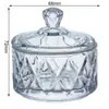 Taza de Pudín de Vidrio de Moda, Taza para Helado, Bol para Postre, Taza para Limpiar Pinceles de Uñas, Frasco de Dulces de Alta Estética, Frasco de Vidrio de Cristal