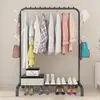 Tendedero de Ropa, Tendedero de Piso, Perchero de Ropa, Tendedero para Dormitorio, Hogar, Balcón, Simple, Elegante, Creativo y Multifuncional