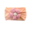 Diadema de flor para bebé de celebridad de internet diadema para el pelo flor europea y americana INS flor gorda diadema de calcetín puerta halógena elástico suave cabeza de bebé
