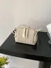 Bolso bandolera de un solo hombro nuevo personalizado para mujer, bolso cuadrado pequeño versátil con doble cremallera, bolso tejido con textura vintage para mujer