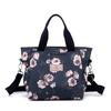 Bolso de Mano de Gran Capacidad Bolso de Mujer Nuevo Bolso Tote Floral Fresco Bolso de Tela de Nailon Bolso de Hombro Casual para Mujer