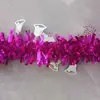 Decoración Navideña Campanas Guirnaldas de Lentejuelas Cintas Serpentinas Tiras de Color Denso Decoraciones para Fiestas Festivas Suministros para Árbol de Navidad Adornos