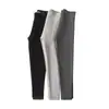 Nuevas Medias Infantiles Otoño/Invierno 2026 Doble Aguja Tejidas a Mano Ropa Exterior Pantalones Base para Niñas Medias de Una Pieza de Dibujos Animados para Bebé