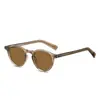 Óculos de Sol Versáteis Personalizados para Influenciadores de Moda Masculinos e Femininos 8662 Pino Acrílico Retrô Literário Proteção Solar Óculos de Sol Polarizados