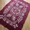 Mantel tradicional teñido con nudos de Zhoucheng, Dali, Yunnan, Mantel para mesa de café, Tela para colgar en la pared teñida con nudos hecha a mano, Tela decorativa para el hogar étnica