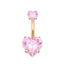 En Stock Joyería para Piercing Corporal Humano Ombliguera Cruzada Venta Caliente Transfronteriza Aro para Ombligo Hebilla de Ombligo Clásica Europea y Americana Fábrica Mayorista