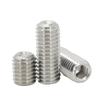 Juego de Tornillos Prisioneros Hexagonales de Acero Inoxidable 316 con Extremo Cóncavo M3~M16 Estándar Din916 Tornillo de Tope