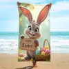 Toalla de Baño de Venta Caliente Amazon Temu Shein, Toalla Cuadrada de Microfibra, Toalla de Playa Estilo Pascua, Se Puede Personalizar con Tu Propio Diseño
