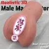 Masturbador con Textura de Piel Realista para Uso Masculino Transfronterizo, Juguete Sexual Novedoso para Adultos, Taza de Avión de Doble Uso