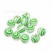 Novo 16mm Hemu contas de Natal cor doce listrado mosquito bobina cor contas de madeira DIY acessórios de jóias pendurados enfeites