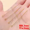 Agulhas de Ferro Multi-Tamanho em Forma de Nove para Acessórios de Cabelo, Agulhas para Miçangas, Agulhas para Passar Fio, Acessórios para Joias de Pulseira e Colar Feitos à Mão DIY