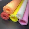 Tubo de espuma anticolisión de 5 mm de espesor, blanco, de fábrica Junfeng, con apertura unilateral.