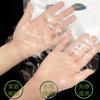 Máscara de cristal transparente filme de gel liofilizado tecido papel de máscara de cristal seco fabricante papel de máscara de colágeno atacado