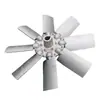 Suministro de Fábrica Aspas de Ventilador de Aluminio Aspas de Ventilador Ajustables de 8 Aspas Ventilador de Flujo Axial Aspas de Ventilador Suministro Directo de Fábrica con Buena Calidad