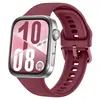 Aplicable para Huawei Fit 5/5 Pro Correa de Reloj de Silicona Correa de Reloj de Silicona Estilo Samsung Microtexturizada Universal para Huawei Fit 4