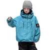 Jaqueta com Capuz de Outono para Meninas Tecido Impermeável para Uso Externo para Crianças Mais Velhas Moda Tendência Casaco Casual para Meninas