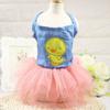 Gran Venta Falda para Perro Vestido con Lazo Vestido de Boda Primavera Verano Otoño Nuevo a Cuadros Ropa para Mascota Perro Gato Rayado Pomerania