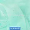 Tecido de cortina com lantejoulas de fio de beleza perolado Cortina de gaze para casamento Tecido elástico decorativo Pano de palco Layout de fundo Sharman