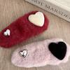 Otoño e invierno, nueva serie coreana de dopamina para chicas, peluche, amor, horquilla, flequillo, clip lateral, horquilla rota, tocado