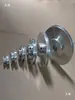 Polea de Aleación de Aluminio Polea Redonda de Correa de PU Polea Tipo O Polea de Ranura Única Polea Pequeña Motor Eje del Motor Rueda de Transmisión