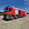 Camión de Bomberos de Batalla Urbana Principal de 25 Toneladas Mercedes-Benz Tracción Delantera Cuatro y Trasera Tracción Trasera Ocho Camión de Bomberos de Rescate Forestal