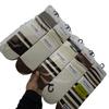 Calcetines de Algodón de Media Pantorrilla de Moda para Otoño e Invierno, Estilo Básico a Rayas, Combinación de Colores Versátil