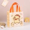 Bolsa de Compras de Dibujos Animados Linda Transfronteriza No Tejida Bolsa de Empaque para Llevar Bolsa Tote de Regalo para el 61 Cumpleaños para Niños y Estudiantes
