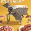 Cubos de Res, Cubos de Pollo, Cubos de Yema de Huevo, Equipo para Cortar Carne Congelada en Cubos, Máquina Cortadora Tridimensional de Productos Cárnicos Totalmente Automática