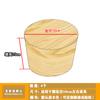 Almohadilla para pata de gabinete Bloque alto Madera de pino Pata de cama Personalizado Madera Pata de sofá Almohadilla para pata de mesa Soporte universal Pata de mesa Madera