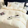 Juego de Cama Personalizado de Cuatro Piezas para Todas las Estaciones, Funda de Edredón Individual, Juego de Cama de Tres Piezas para Dormitorio de Estudiantes, Lavable