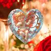 Llavero acrílico con forma de ángel del amor para el Día de San Valentín de Amazon Explosions, accesorio para espejo retrovisor de coche, mochila con colgante pequeño.