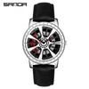 Sanda Nuevo 1054 moderno hueco fresco correa de reloj de cuarzo creativo personalizado reloj de una pieza entrega