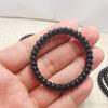 Cuerda de teléfono negra fina para el pelo, anillo para el pelo, cuerda para el pelo, tocado para mujer, cuerda para el pelo, puesto de bisutería Yiwu, accesorios para el pelo, venta al por mayor, comercio exterior