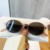 Nuevas gafas de sol retro ovaladas de montura pequeña carey para mujer, populares entre las influencers, perfectas para viajes y sesiones de fotos, con protección UV