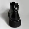 Recorte de Metal Transfronteiriço Estrela de Cinco Pontas Bota Martin Fivela de Sapato Doce Cool Estrela Coração Cruzado Pingente Acessórios para Sapato Charms