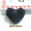 Pingente de Coração de Pelúcia Fofo, Decoração de Bolsa de Coração com Estampa de Leopardo, Acessórios de Cabelo, Decoração de Boneca em Formato de Coração para Máquina de Pegar